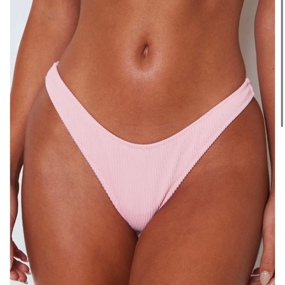 white fox Del Marcos Bottoms Fairy Floss Rib - Picture 1 of 6